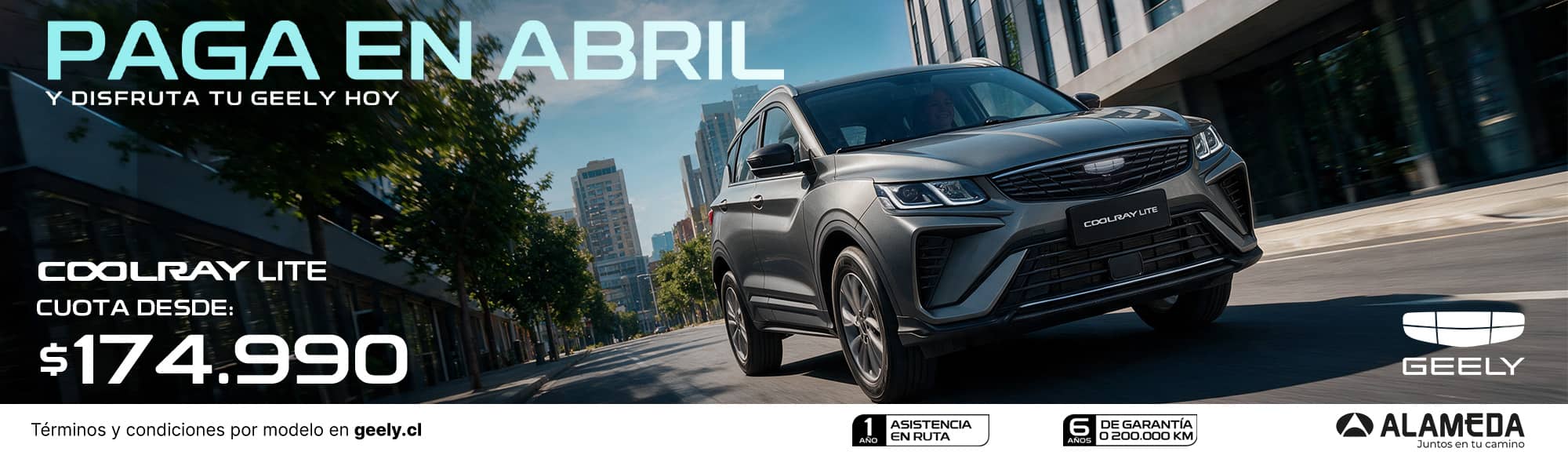 GEELY COOLRAY OCTUBRE 2026