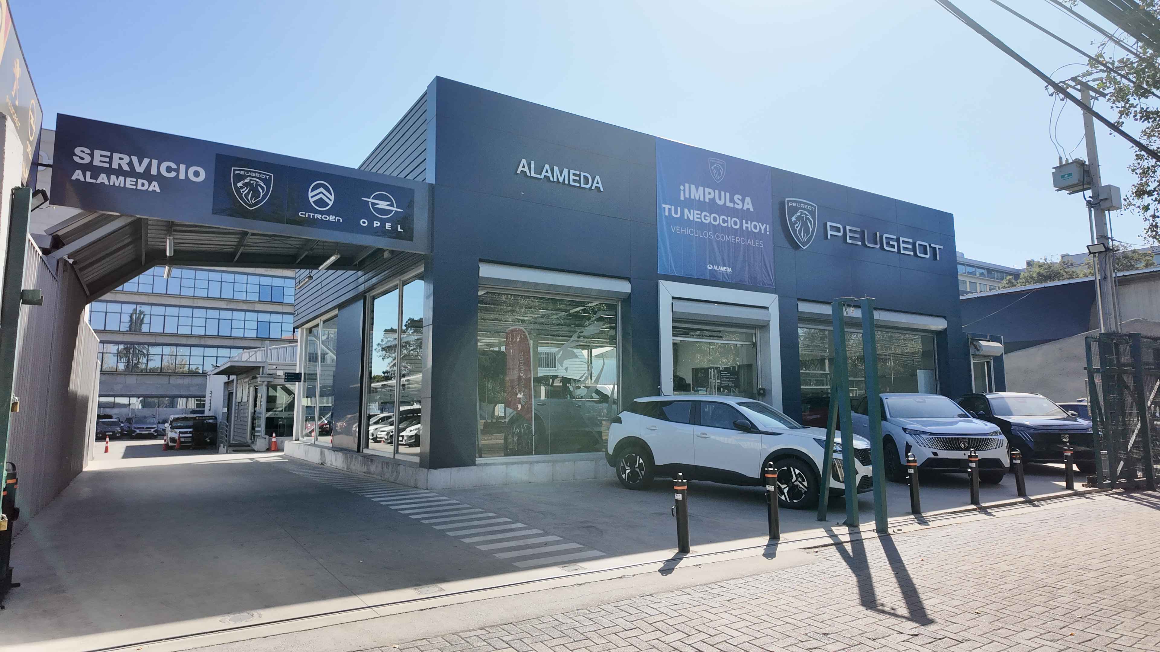 Taller de servicios de Automotora Alameda